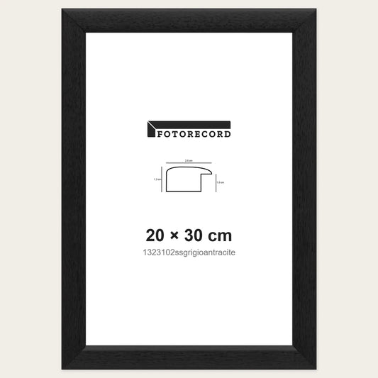 Kit Cornice Completa 20x30 cm — Grigio Satinato | fras0030
