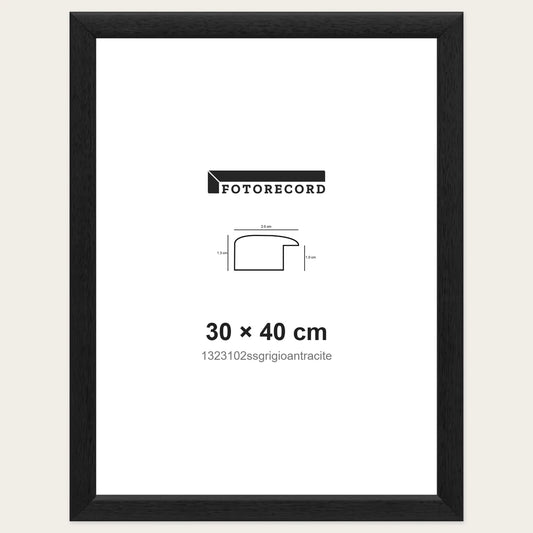 Kit Cornice Completa 30x40 cm — Grigio Satinato | fras0030