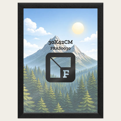 Kit Cornice Completa 30x42 cm — Antracite Satinato