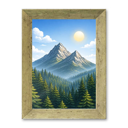 Il kit cornice completa 13×18 cm con una fotografia di esempio dentro