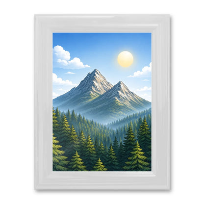 Il kit cornice completa 13×18 cm con una fotografia di esempio dentro