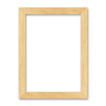 La cornice grezza 13×18 cm su fondo bianco