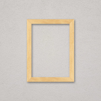 La cornice grezza 13×18 cm a parete: la cornice pronta per la tua immagine