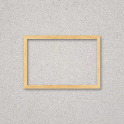 La cornice grezza 20×30 cm a parete di traverso: la cornice pronta per la tua immagine