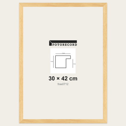 Cornici grezze fai-da-te 30x42 cm — Profilo piatto 15x14 mm