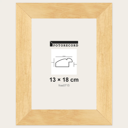 Cornici grezze fai-da-te 13x18 cm — Profilo piatto 30x15 mm