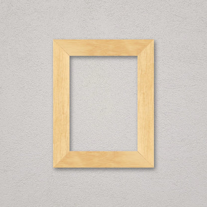 La cornice grezza 13×18 cm a parete: la cornice pronta per la tua immagine