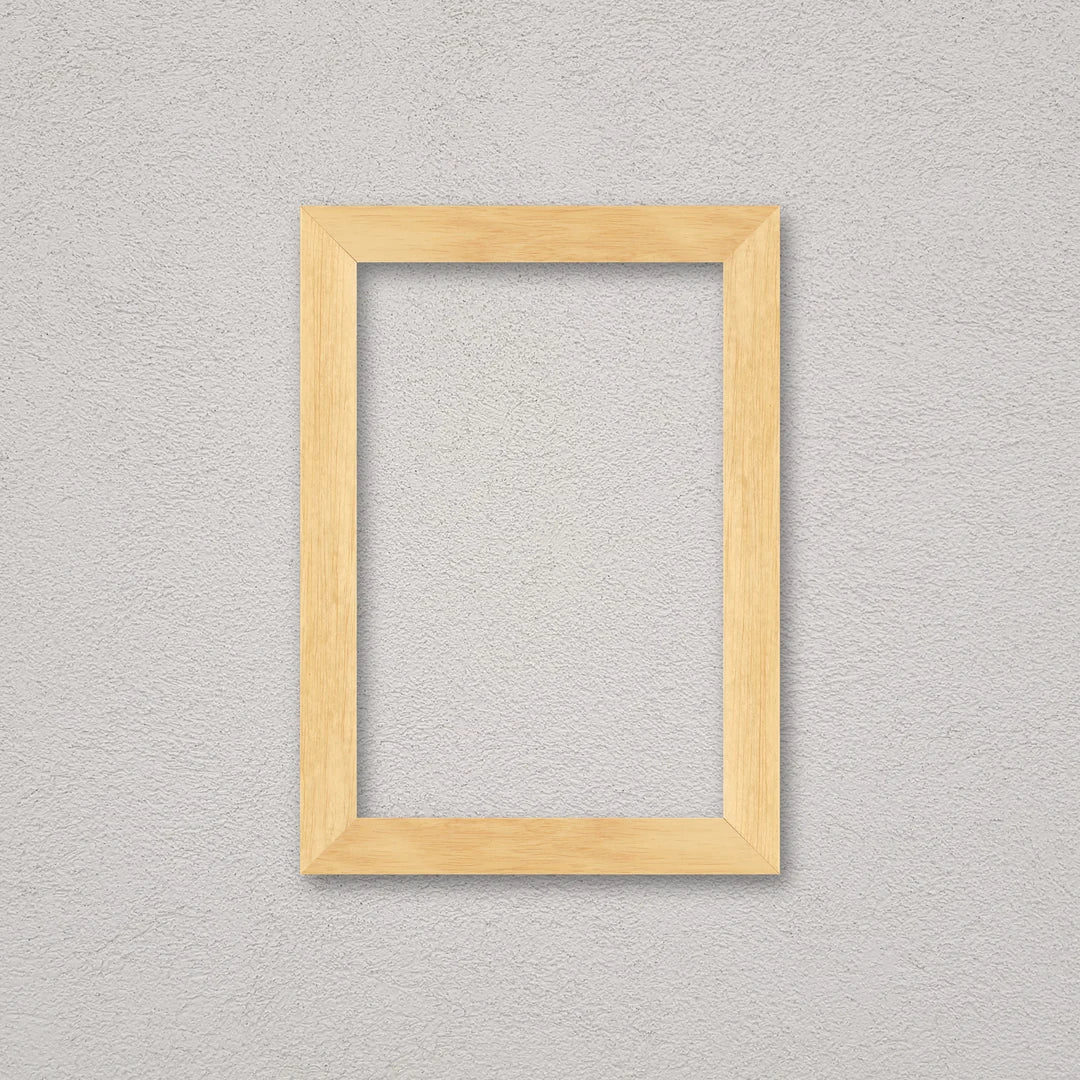 La cornice grezza 20×30 cm a parete: la cornice pronta per la tua immagine