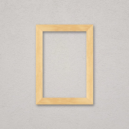 La cornice grezza 20×30 cm a parete: la cornice pronta per la tua immagine