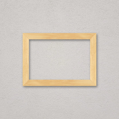 La cornice grezza 20×30 cm a parete di traverso: la cornice pronta per la tua immagine