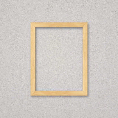 La cornice grezza 30×40 cm a parete: la cornice pronta per la tua immagine