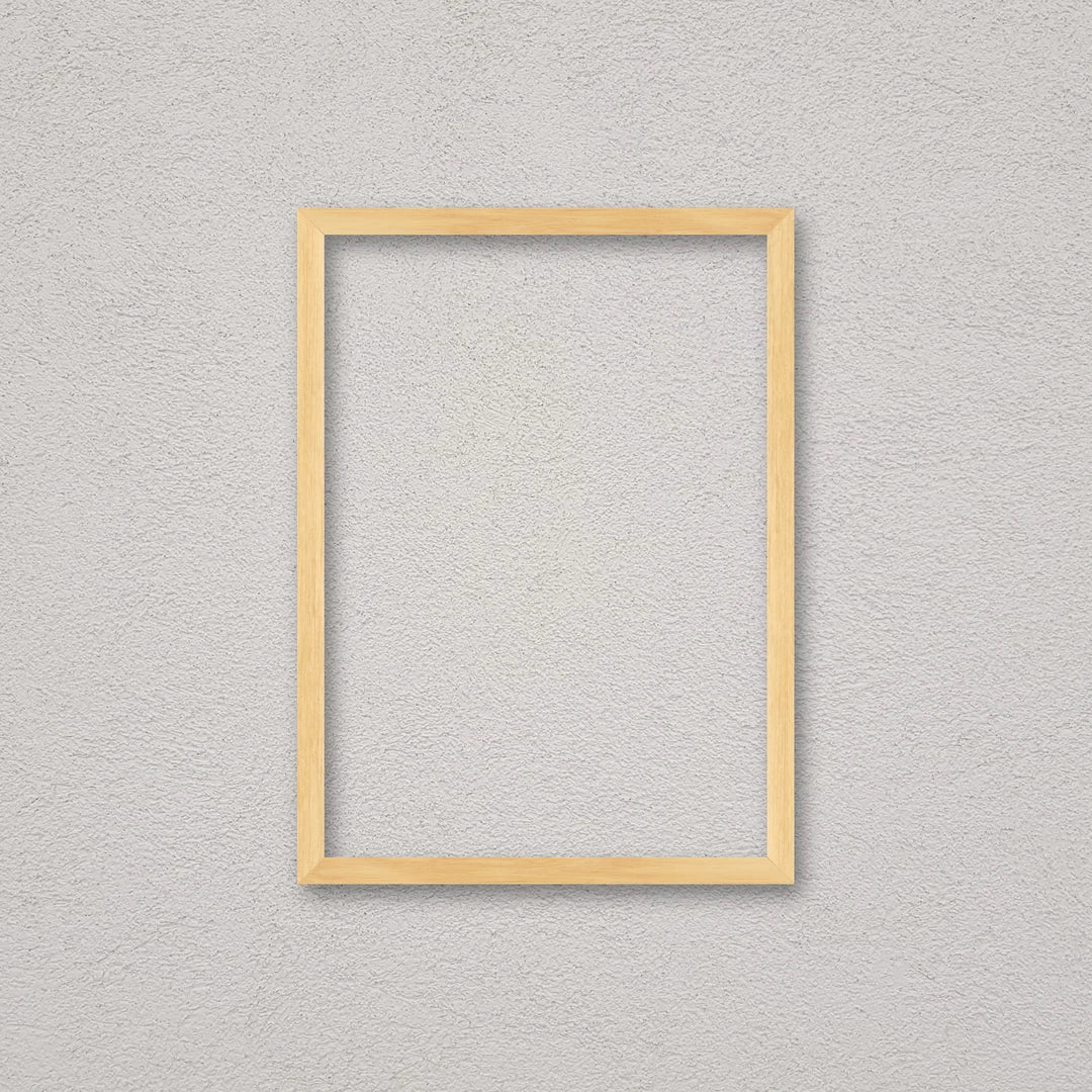 La cornice grezza 50×70 cm a parete: la cornice pronta per la tua immagine