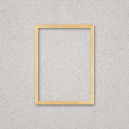 La cornice grezza 50×70 cm a parete: la cornice pronta per la tua immagine