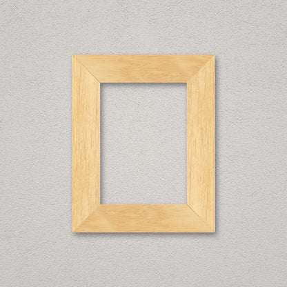 La cornice grezza 13×18 cm a parete: la cornice pronta per la tua immagine