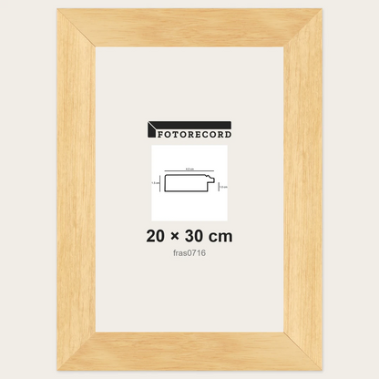 Cornici grezze fai-da-te 20x30 cm — Profilo piatto 40x15 mm