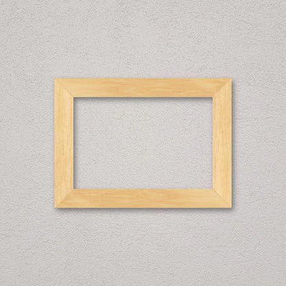 La cornice grezza 20×30 cm a parete di traverso: la cornice pronta per la tua immagine