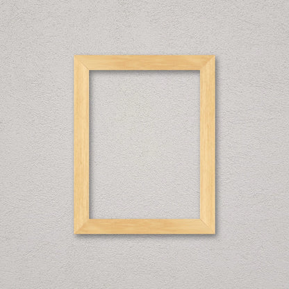 La cornice grezza 30×40 cm a parete: la cornice pronta per la tua immagine