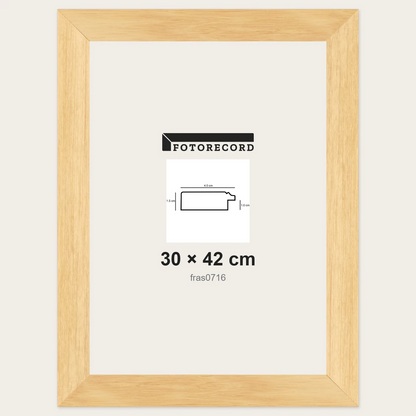 Cornici grezze fai-da-te 30x42 cm — Profilo piatto 40x15 mm