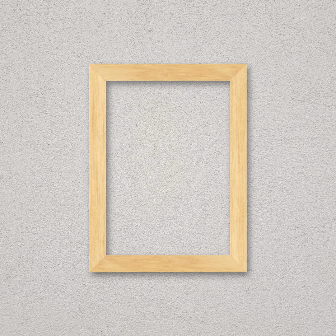La cornice grezza 30×42 cm a parete: la cornice pronta per la tua immagine
