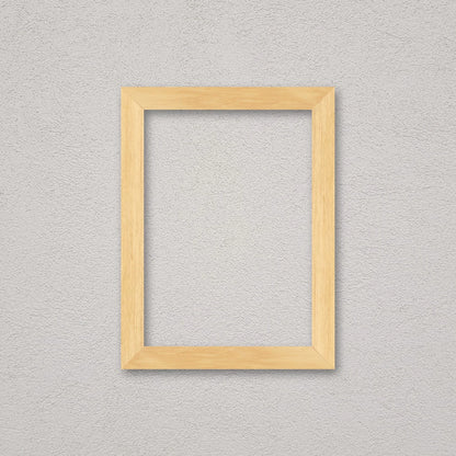 La cornice grezza 30×42 cm a parete: la cornice pronta per la tua immagine
