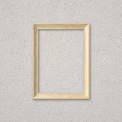 La cornice grezza 13×18 cm a parete: la cornice pronta per la tua immagine