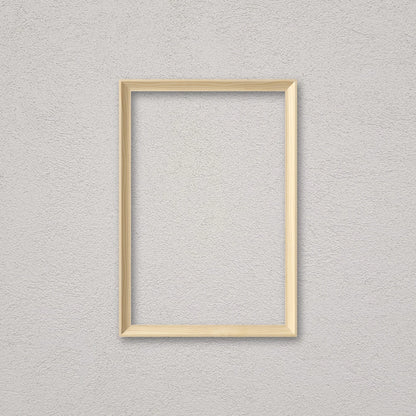 La cornice grezza 20×30 cm a parete: la cornice pronta per la tua immagine
