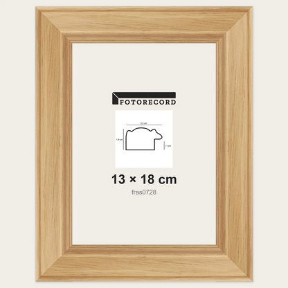 Cornici grezze fai-da-te 13x18 cm — Profilo sagomato 32x19 mm