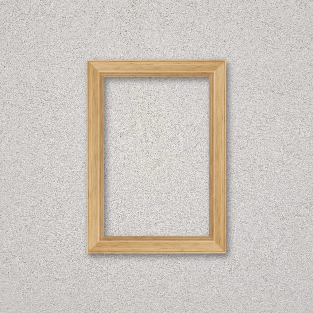 La cornice grezza 20×30 cm a parete: la cornice pronta per la tua immagine