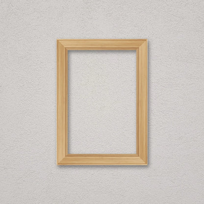 La cornice grezza 20×30 cm a parete: la cornice pronta per la tua immagine