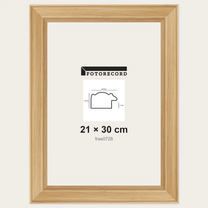Cornici grezze fai-da-te 21x30 cm — Profilo sagomato 32x19 mm