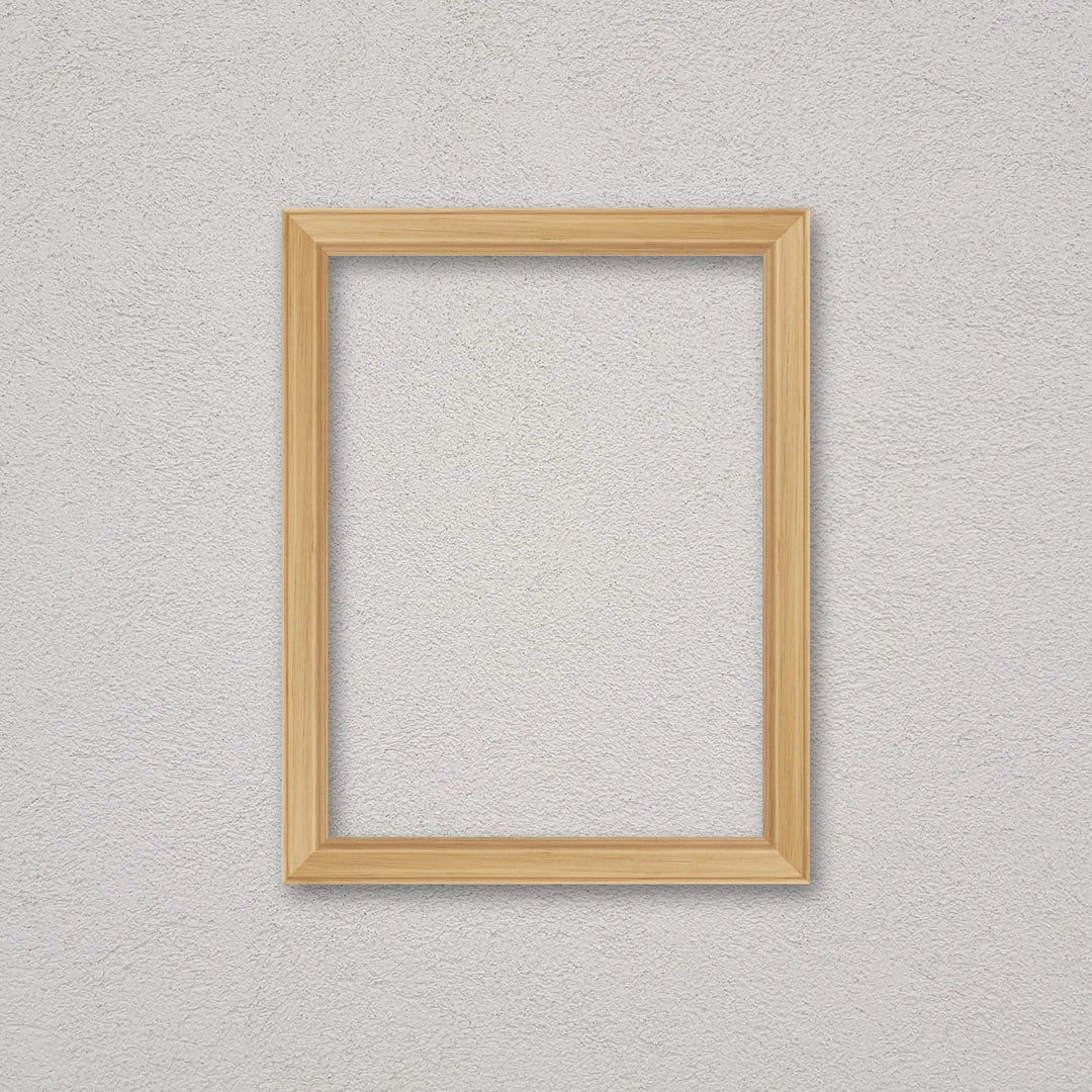 La cornice grezza 30×40 cm a parete: la cornice pronta per la tua immagine