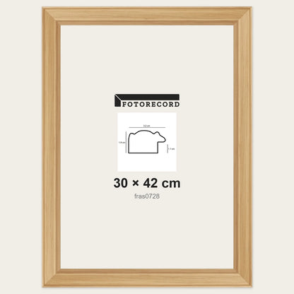Cornici grezze fai-da-te 30x42 cm — Profilo sagomato 32x19 mm
