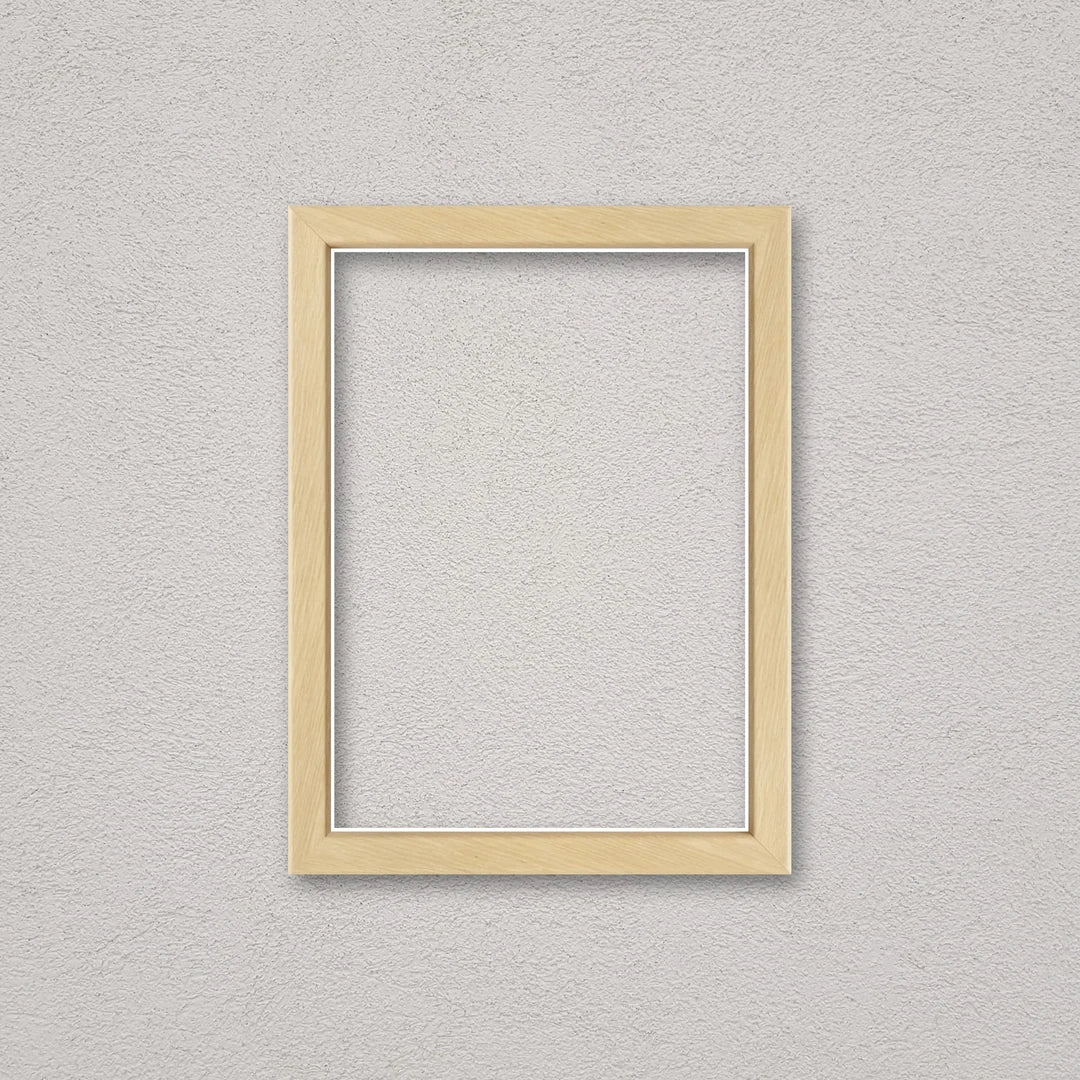 La cornice grezza 13×18 cm a parete: la cornice pronta per la tua immagine