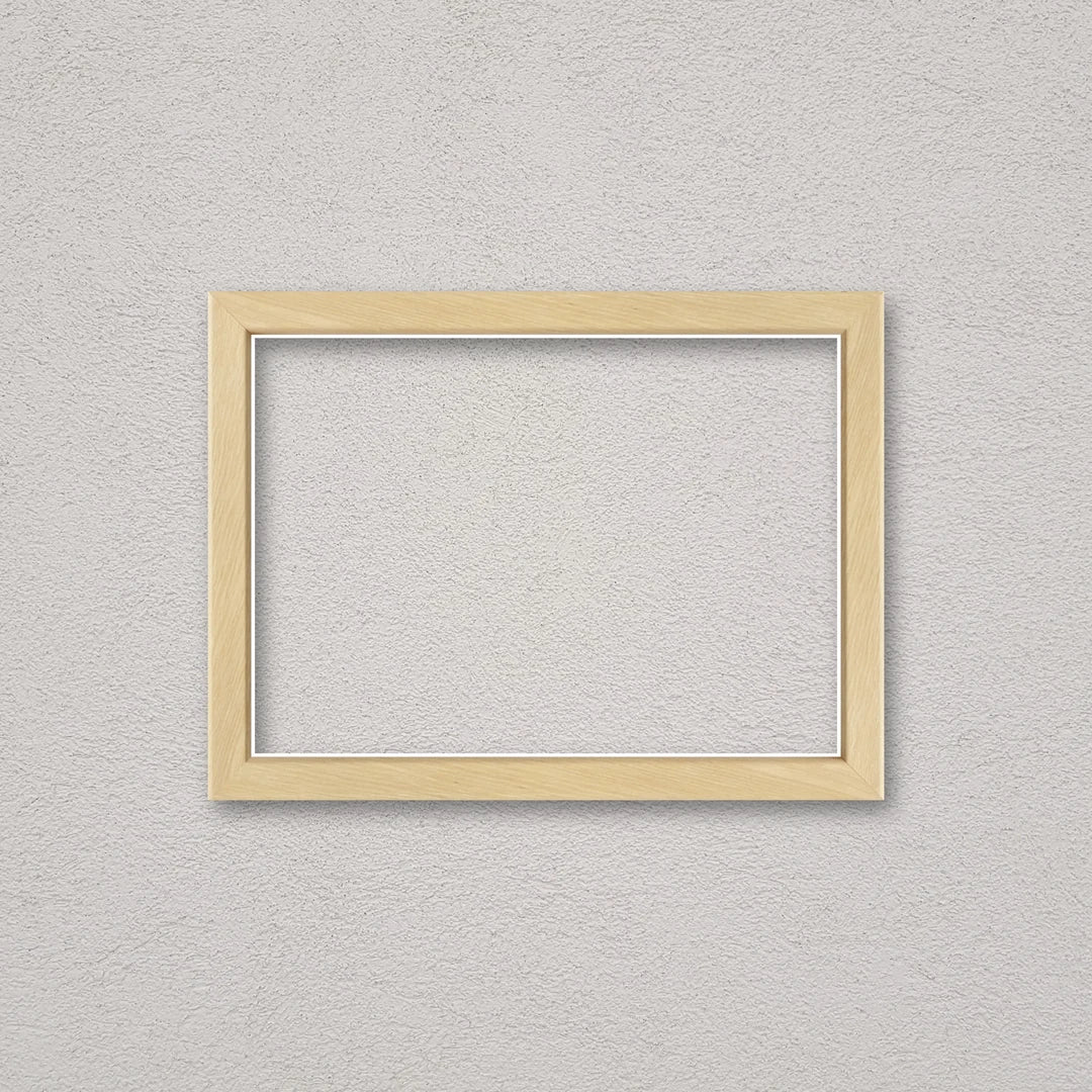 La cornice grezza 13×18 cm a parete di traverso: la cornice pronta per la tua immagine
