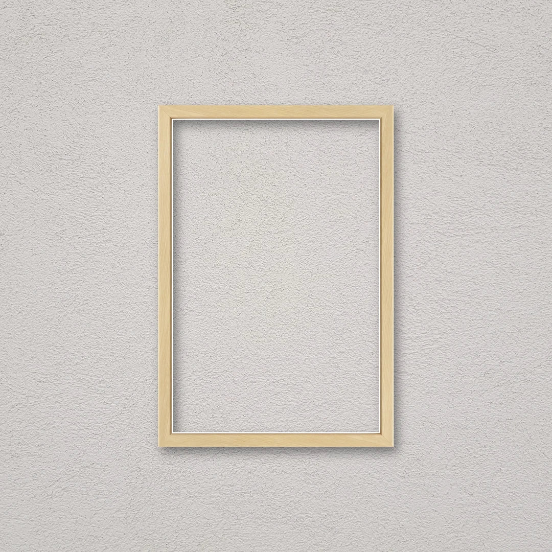 La cornice grezza 20×30 cm a parete: la cornice pronta per la tua immagine