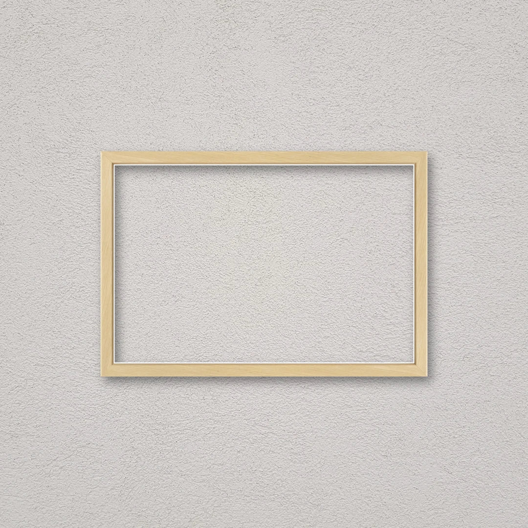 La cornice grezza 20×30 cm a parete di traverso: la cornice pronta per la tua immagine