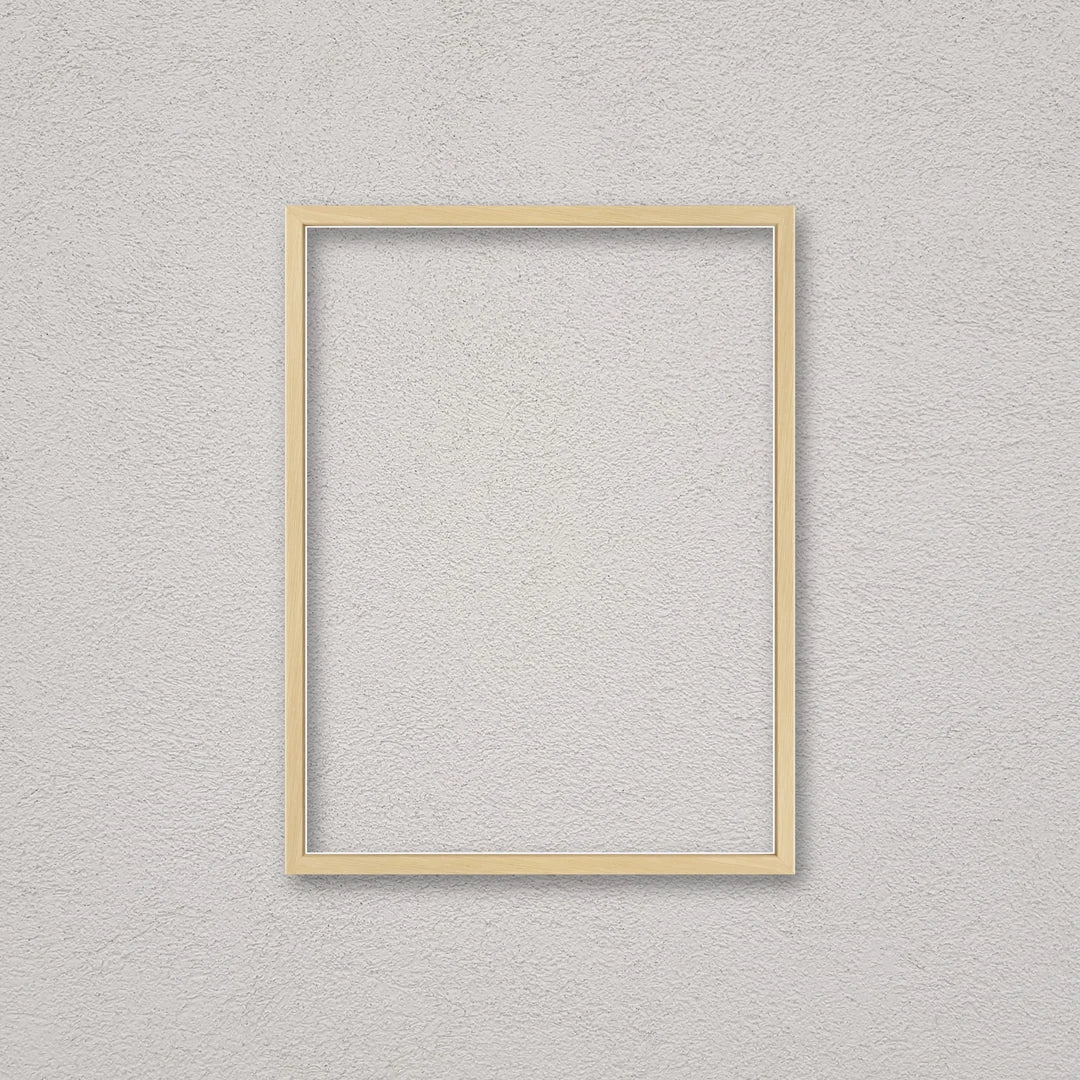 La cornice grezza 30×40 cm a parete: la cornice pronta per la tua immagine