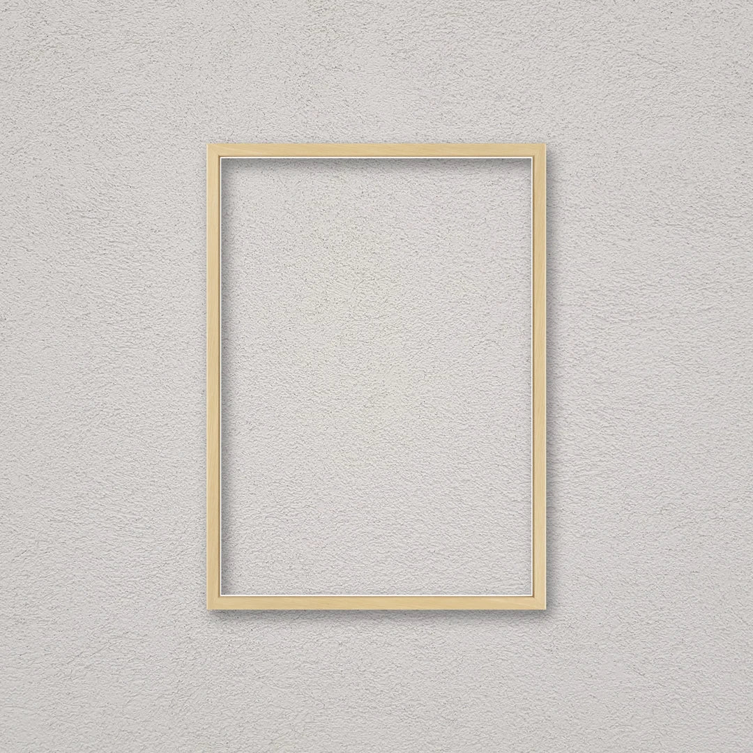 La cornice grezza 30×42 cm a parete: la cornice pronta per la tua immagine
