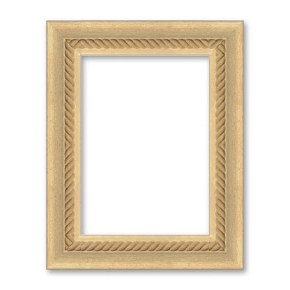 La cornice grezza 13×18 cm su fondo bianco
