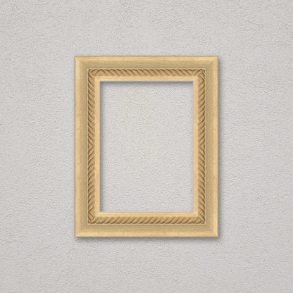 La cornice grezza 13×18 cm a parete: la cornice pronta per la tua immagine
