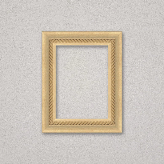 La cornice grezza 13×18 cm a parete: la cornice pronta per la tua immagine
