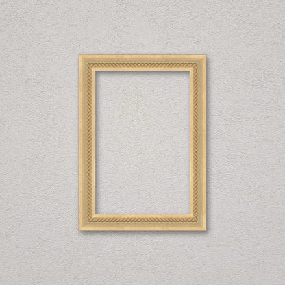 La cornice grezza 20×30 cm a parete: la cornice pronta per la tua immagine