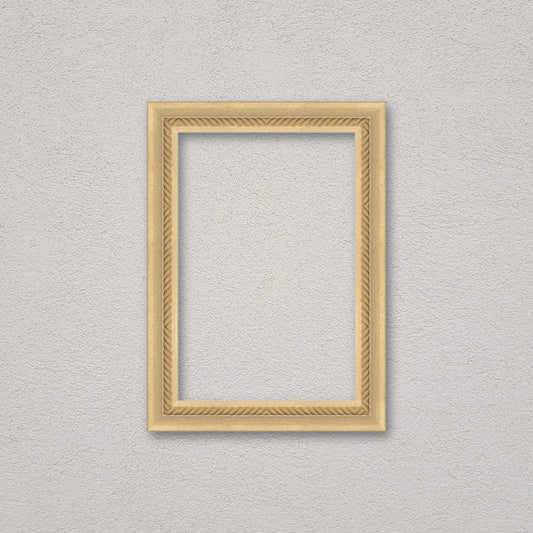 La cornice grezza 20×30 cm a parete: la cornice pronta per la tua immagine