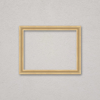 La cornice grezza 30×40 cm a parete di traverso: la cornice pronta per la tua immagine