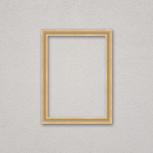 La cornice grezza 30×42 cm a parete: la cornice pronta per la tua immagine