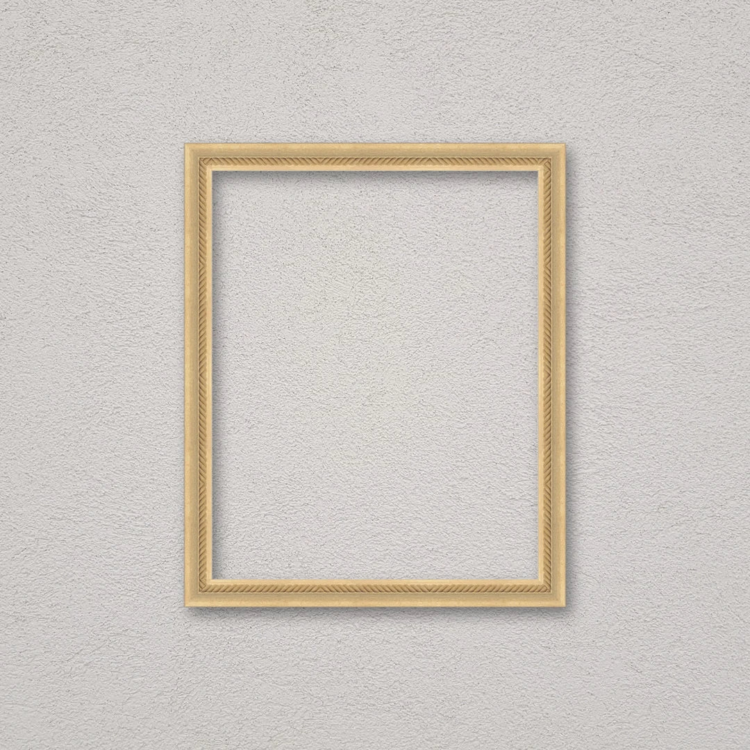 La cornice grezza 40×50 cm a parete: la cornice pronta per la tua immagine