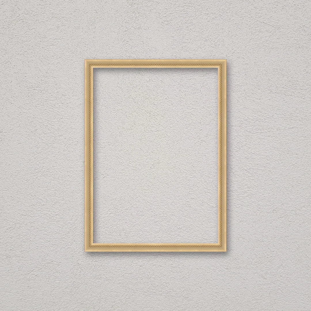 La cornice grezza 50×70 cm a parete: la cornice pronta per la tua immagine