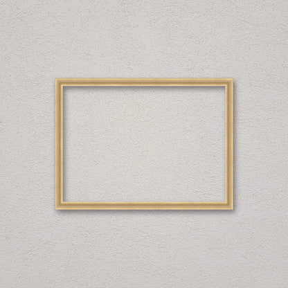 La cornice grezza 50×70 cm a parete di traverso: la cornice pronta per la tua immagine