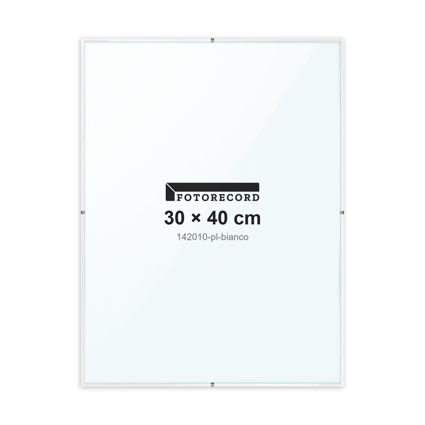 Montatura a giorno 30x40 cm -- Bianco Lucida | 142010-pl-bianco