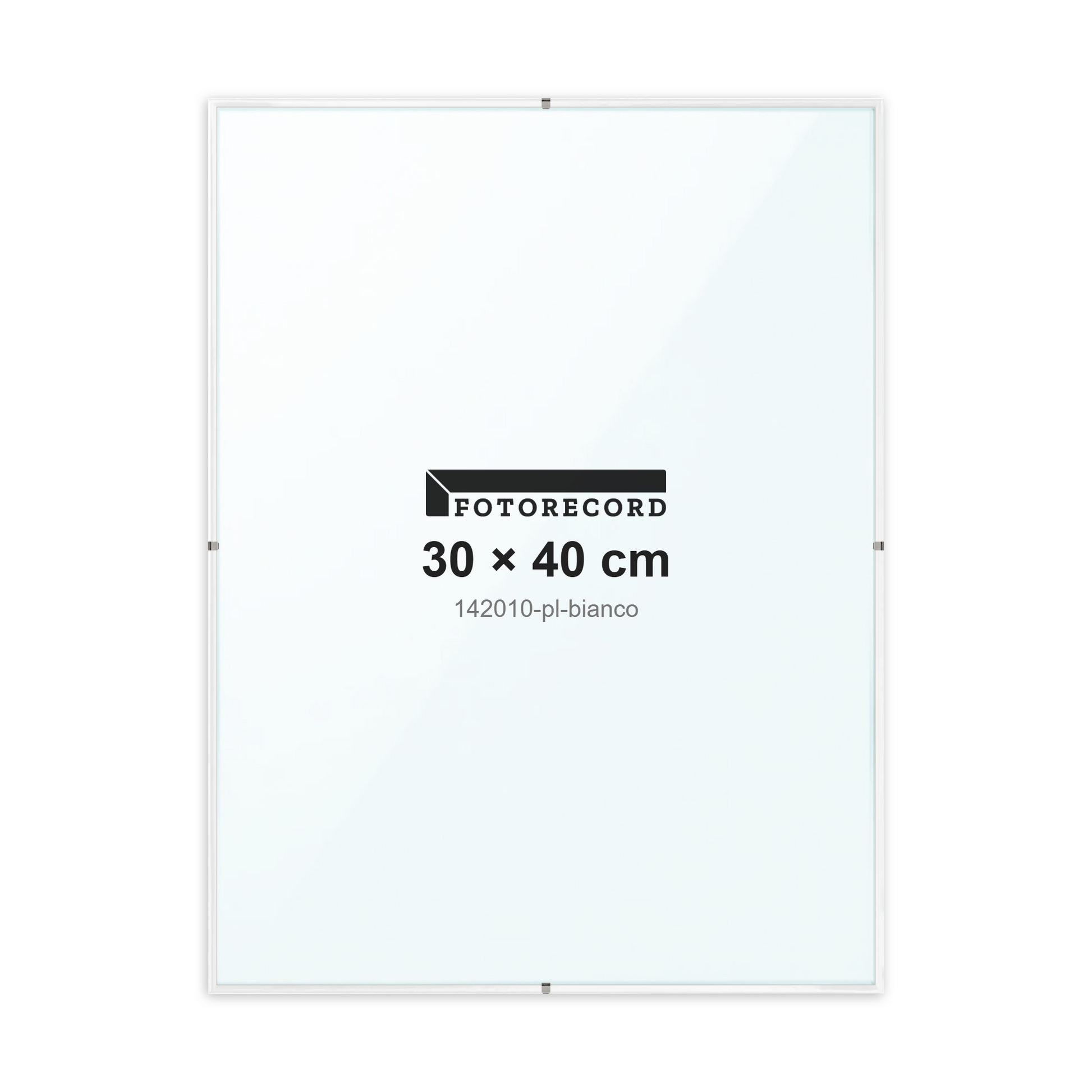Montatura a giorno 30x40 cm -- Bianco Lucida | 142010-pl-bianco